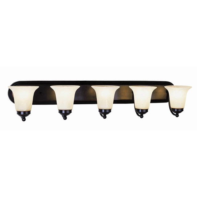 Trans Globe Lighting 3505 ROB Indoor Rusty 38" Vanity Bar, Rubbed Oil Bronze