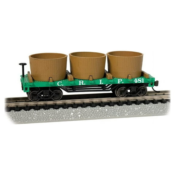 Bachmann Trains - Old-Time Water Tank Car - Rock Island - N Scale