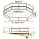 thumbnail image 5 of Espejo decorativo Hipiwe Gold de cristal perfumado de 31,5 x 20,8 cm, 5 of 9