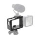 thumbnail image 3 of Metal Cooling Cage 360 Panoramic Camera Frame Cover Shoe Mount For One R 4k Vr Action Tripod Adapte, 3 of 5