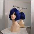 thumbnail image 2 of Peluca Azul Marino Noche Lisa Oscuro Corta Cosplay azul Unitalla Lymalimoon SW BOB Azul Marino, 2 of 6