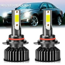 WVKVII 9012 HIR2 LED Headlight Kit Bulb High Low Beam White 6000K Super Bright