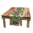 thumbnail image 1 of Floral Table Runner, Vibrant Flower Bouquet Botanical Beauty Blooms Inspiration Lifestyle Image, Dining Room Kitchen Rectangular Runner, 3 Sizes, by Ambesonne, 1 of 2