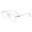 Brown, variant on Fvsianol Unisex Glasses Ultra light Glasses Unisex Blue Light Blocking Glasses Large Frame Clear View Strong Hinge Transparent with Brim Eye Protection