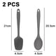 thumbnail image 2 of Juego de mini utensilios de cocina de 2 piezas: utensilios de cocina de silicona con espátulas, 2 of 5