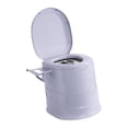 thumbnail image 2 of Portable Toilet for Camping and Travel,Commode with Inner Bucket,Lightweight Compact Porta Potty for Adults,Emergency Car Van Boat Use,Complete Set with Accessories for Road Trips Outdoor Adventures, 2 of 4