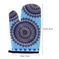 thumbnail image 2 of MasteelfCA 1 Set Oven Mitts and Pot Holder Set Premium Heat Resistant Non Mat, 2 of 7