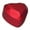 Red, variant on Mosey Ring Box Heart Shaped with LED Light Pocket-sized Portable Ring Case for Proposal Engagement Wedding