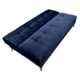 thumbnail image 3 of Sofá Cama Reclinable Okis Azul, 3 Posiciones, SALVANTO, 3 of 8