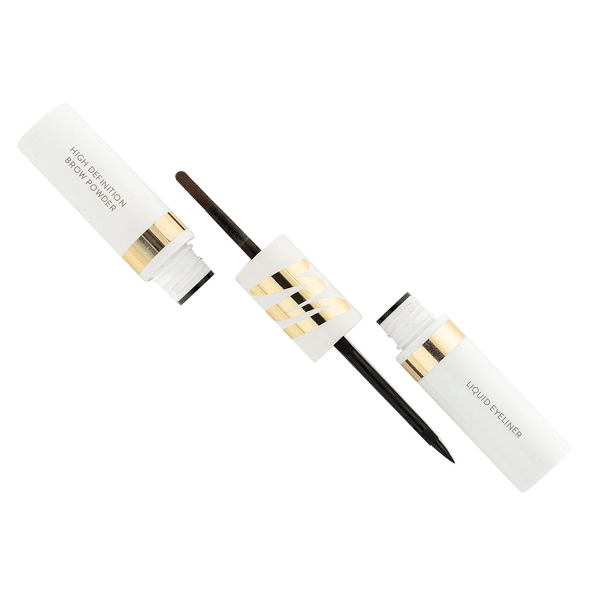 Myglamm Stay Defined Liquid Eyeliner Brow PowderWalnut & Ebony (Black