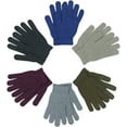 thumbnail image 5 of ToBeInStyle Men's Pack of 6 Assorted Gloves - Marled - One Size, 5 of 8