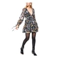 thumbnail image 2 of Free People Women's Closer to the Heart Tiered Floral Dress Black Size X-Small, 2 of 3