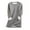 Dark Gray, variant on idosla Women Warm Sherpa Lined Fleece Crewneck Sport Sweatshirt Pullover Loungewear (Black, S)