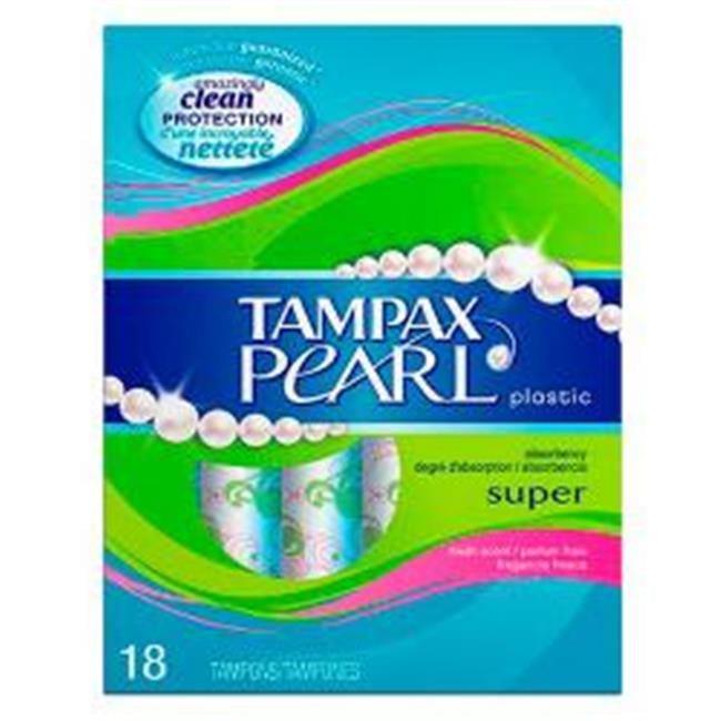 Merchandise 0788295 Tampax Pearl Plastic, Super Absorbency, Scented