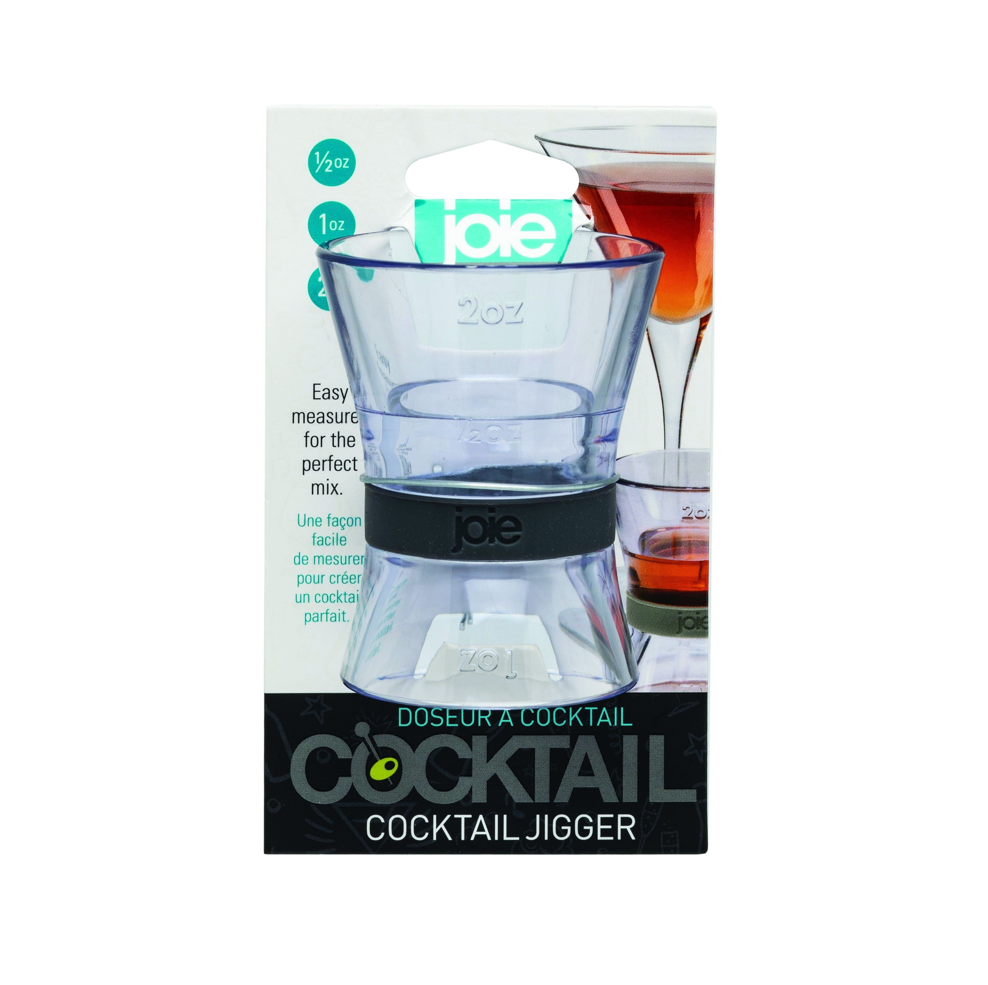 Joie Double Sided Cocktail Jigger Liquor Drink Measuring Cup 5 1 2 Oz Walmart Com Walmart Com