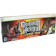 Guitar Hero III: Legends of Rock Pre-Owned Bundle with Wired Guitar Controller, White (Xbox 360)