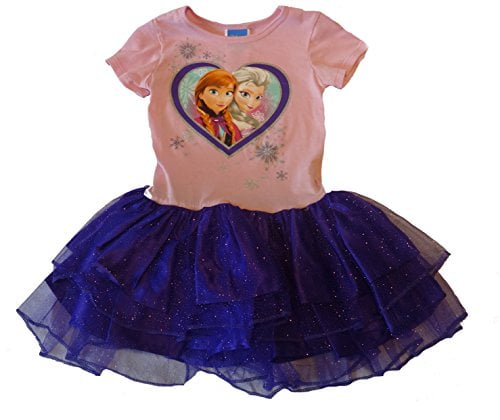Disney Frozen Anna Elsa Sparkly Tutu 