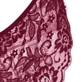 thumbnail image 2 of Gibobby Ropa interior mujer sexy Conjunto Lencería Tanga Y Bralette con Relleno Stretch Encaje Moda Push Up, Brasier y Pantie Nightwear Pantys Sexy(Rojo, XXG), 2 of 4