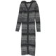 thumbnail image 1 of Free People Womens Cozy Up Cardigan Maxi Vestido, Negro, XS, 1 of 1