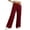 Wine, variant on Cfrylhy Womens Wide Leg Sweatpants Casual Loose Solid Color Sweat Pants Fashion Lounge Travel Trouers with Pockets