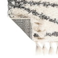 thumbnail image 6 of Rugs.com Serenity Shag Collection Rug – 5' x 8' White Shag Rug Perfect For Living Rooms, Large Dining Rooms, Open Floorplans, 6 of 6