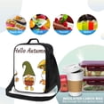 thumbnail image 4 of Lsque Hello Autumn Lunch Bag Lunch Box for Women Men Reusable Insulated Lunch Tote Bag,Leakproof Thermal Cooler Sack Food Handbags Case High Capacity, 4 of 9