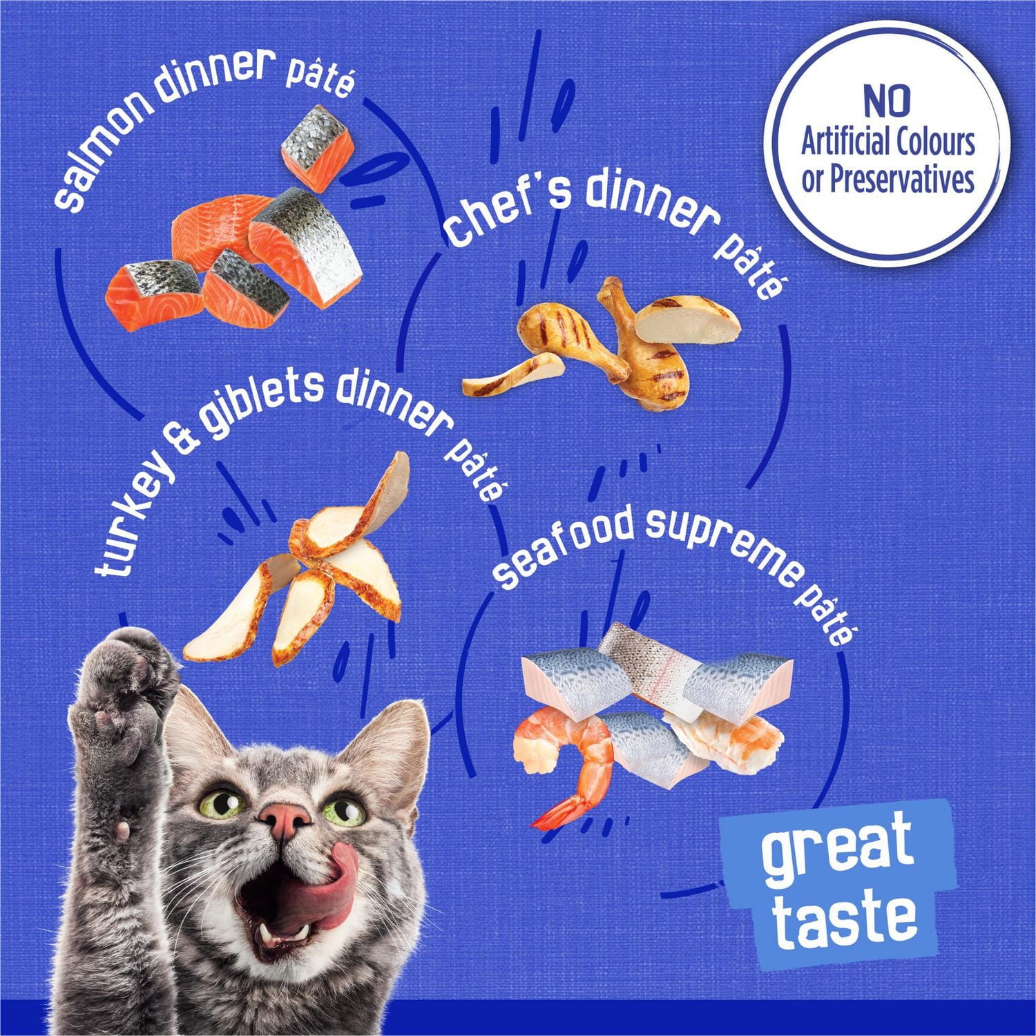 Friskies Pate Greatest Hits Variety Pack, Wet Cat Food 32 X 156g