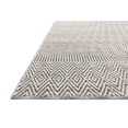 thumbnail image 2 of Loloi Cole COL-02 Indoor/Outdoor Power Loomed 2' 7" x 12' Runner Rug in Grey and Bone (COLECOL-02GYBO27C0), 2 of 2