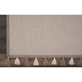 thumbnail image 5 of Nourison Otto Solid Taupe 8' x 10'6" Area Rug, (8x11), 5 of 8