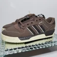 thumbnail image 4 of Adi-das Rivalry Low - Men's Size 11.5 - Night Brown/Off White - IF7134, 4 of 6