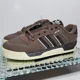 thumbnail image 4 of Ad-id-as Rivalry Low - Men's Size 11.5 - Night Brown/Off White - IF7134, 4 of 6