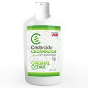 Cedarcide Cedarsuds Original Cedar Pet Shampoo (4oz) | Non-Toxic and Eco-Friendly | Cleans, and Moisturizes | Soft, Hydrating Coat for Pets | Removes Mats and Tangles