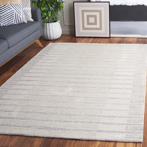 Safavieh Ebony Arnold Striped Area Rug, Beige/Gray, 5' x 8'