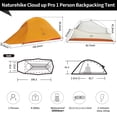 thumbnail image 2 of Tienda de campaña Naturehike Cloud-Up Pro para 1 persona, impermeable y ligera, 2 of 7