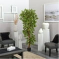 thumbnail image 5 of Nearly Natural 8in. Tropical Bromeliad Artificial Flowers in Angled Vase Artificial, Yellow, 5 of 5