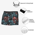 thumbnail image 3 of Yiaed Squirrel Owl Autumn Maple Leaves Print Men's Soft Cotton Boxer Shorts Breathable Boxers Underwear Moisture-Wicking Underwear Stretch Boxer Briefs for Man-X-Large, 3 of 5