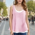 thumbnail image 2 of fatyb Girls Casual Tank Tops Sleeveless Flowy Tops Round Neck Casual Shirts Kids Blouses for 5-14 Years, 2 of 6