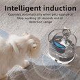 thumbnail image 4 of Pet Water Dispenser With Sensor, 75 Oz 2.2L Ultra Quiet Pump, 5-Fold Filter, Transparent Material, Clear Level - Suitable for Cats and Dogs grey grey grey grey, 4 of 5