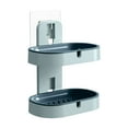 thumbnail image 2 of Pompotops Bathroom Sink Soap Box Creative Punch-free Rack Home Wall-mounted Double-layer Soap Box Clearance, 2 of 3
