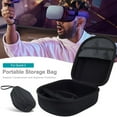 thumbnail image 2 of VR Glasses Storage Box EVA Pouch Storage Bag Box Carrying Case Portable VR Glasses Shockproof Zipper Bag Compatible for Oculus Quest 2, 2 of 8