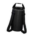 thumbnail image 4 of Mochila impermeable del bolso seco con impermeable hermética enrollable de la correa para el hombro 20L Negro, 4 of 8