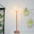 thumbnail image 1 of Guirnalda De Luces De Hadas, Guirnalda De Luces De Alambre De Cobre Resistente Al Agua Regulable, Para La Decoración Del Patio Del Jardín Del Hogar Decoración De La Boda Cergrey Blanco cálido, 1 of 8