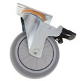 thumbnail image 1 of LOVIVER Roulette de Meubles Chariot PTFE Robuste avec Frein 5 Pouces, 1 of 7