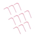 thumbnail image 3 of Pajitas de plástico de 10 piezas para 1:12 Dollhouse Come Accs Pink Rosado Zulema Pajitas para beber de Dollhouse, 3 of 7
