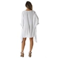 thumbnail image 3 of Riviera Sun Dress / Dresses for Women (White With Fringes, Large), 3 of 3