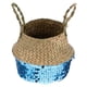 thumbnail image 3 of Cesta de flores 1pc Cesta decorativa Cesta de almacenamiento de artículos diversos para el hogar plegable, 3 of 5