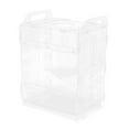 thumbnail image 6 of Acrylic Bird Breeding Nest Box Parrot Cage Fitting Nesting 36.5x20x36cm for Macaw African Grey Budgie Lovebird, 6 of 10