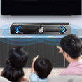 thumbnail image 4 of Dual Speaker Bar, Wireless Portable Stereo, 360-Degree Surround Sound, Compatible with Computers, Projectors, Phones B, 4 of 5