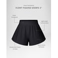 thumbnail image 5 of Shorts para Mujer INGIA Plisados Acampanados en Línea A con Entrepierna de 10 cm, 5 of 5