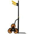 thumbnail image 6 of Stair Dolly, Stair Climbing Hand Truck 200kg, Heavy Duty Stair Climber, Thickened Upgraded Steel Tube Dolly Cart, Stair Climbing Trolley with Six Wheels and Telescoping Handle, 6 of 7